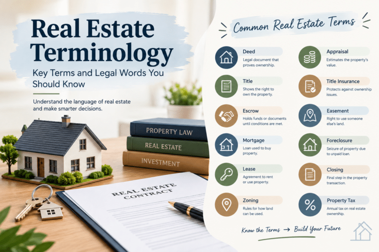Land Buying Terms Glossary: 50+ Terms to Know